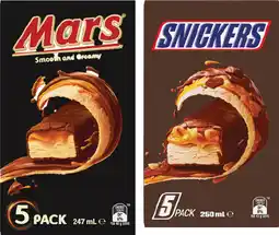 IGA Mars Frozen Dessert Bars offer