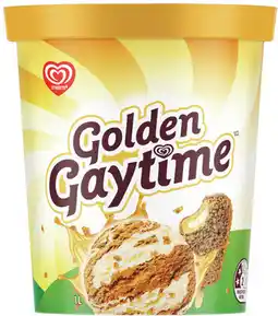 IGA Streets Golden Gaytime Ice Cream Tub offer