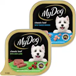 IGA My Dog Wet Dog Food Selected Varieties offer