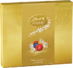 IGA Lindt Lindor Chocolate Gift Box Selected Varieties offer
