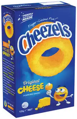 IGA Cheezels Cheese Box 125g or Thins Wedges Sweet Chilli & Sour Cream 120g Selected Varieties offer