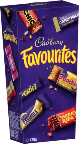 IGA Cadbury Favourites Selected Varieties offer