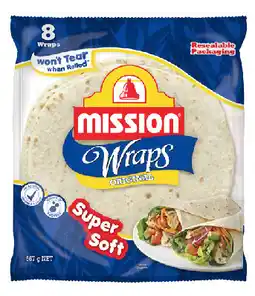 IGA Mission Wraps 6‐8 Pack Selected Varieties offer