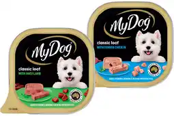 IGA My Dog Wet Dog Food Selected Varieties offer