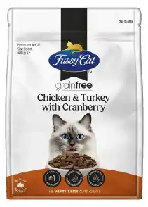 IGA Fussy Cat Grain Free Dry Cat Food Selected Varieties offer
