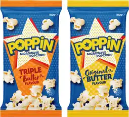 IGA Poppin Microwave Popcorn Selected Varieties offer