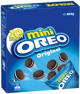 IGA Oreo Mini Cookies Multipack Selected Varieties offer