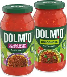 IGA Dolmio Pasta Sauce 490‑500g Selected Varieties offer