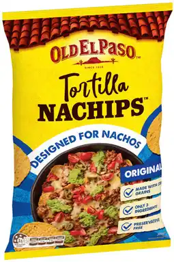 IGA Old El Paso Tortilla Nachips Original offer