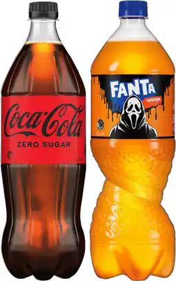 IGA Coca‑Cola or Fanta 1.25 Litre Selected Varieties offer