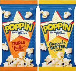 IGA Poppin Microwave Popcorn Selected Varieties offer