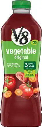 IGA V8 Fruit & Vegetable Juice Selected Varieties offer