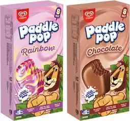 IGA Streets Paddle Pop Selected Varieties offer