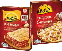 IGA McCain Red Box Frozen Meal 375‑400g Selected Varieties offer