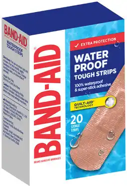 IGA Band-Aid Waterproof Tough Strips offer