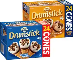 IGA Peters Drumstick or Summer Faves 24 Pack Selected Varieties offer
