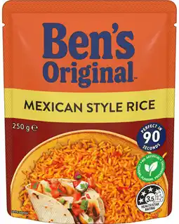 IGA Ben’s Flavoured Rice Selected Varieties offer