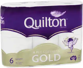 Quilton Gold Toilet Tissue 4 Ply