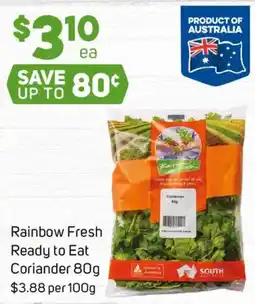 Foodland Rainbow Fresh Ready to Eat Coriander offer