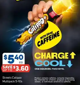 Foodland Streets Calippo Multipack 5-10s offer