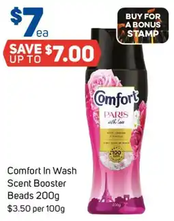 Foodland Comfort In Wash Scent Booster Beads offer