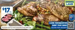 Foodland Australian Spring Lamb Forequarter Chops Bulk Tray offer