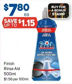 Foodland Finish Rinse Aid offer