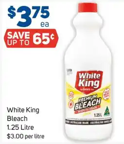 Foodland White King Bleach offer