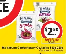 Coles The Natural Confectionery Co. Lollies offer