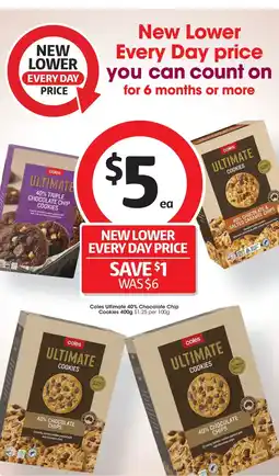 Coles Coles Ultimate Cookies offer