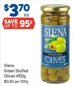 Foodland Siena Green Stuffed Olives offer