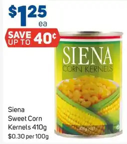 Foodland Siena Sweet Corn Kernels offer