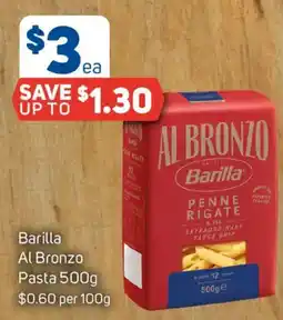 Foodland Barilla Al Bronzo Pasta offer