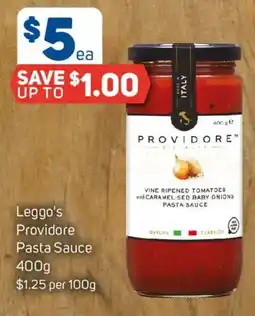 Foodland Leggo's Providore Pasta Sauce offer