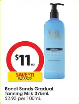 Coles Bondi Sands Gradual Tanning Milk offer