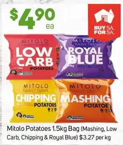 Foodland Mitolo Potatoes offer