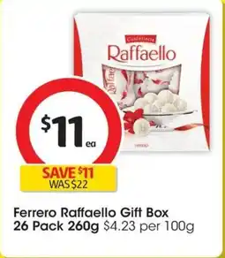 Coles Ferrero Raffaello Gift Box offer