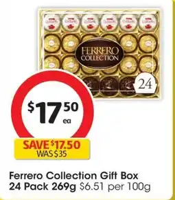 Coles Ferrero Collection Gift Box offer