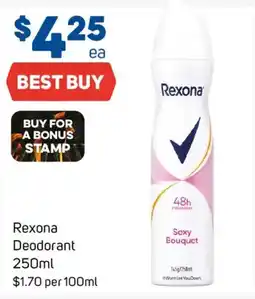Foodland Rexona Deodorant offer