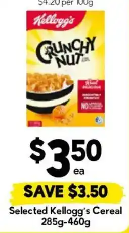 Drakes Kellogg's Crunchy Nut offer