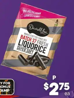 Foodland Darrell Lea Fresh Liquorice offer