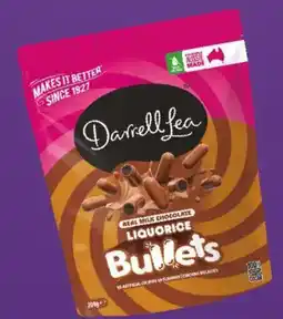 Foodland Darrell Lea Liquorice Bullets offer