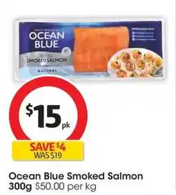 Coles Ocean Blue Smoked Salmon offer