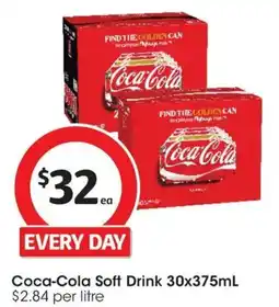 Coles Coca-Cola Soft Drink offer