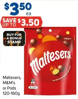 Foodland Maltesers offer