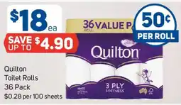 Foodland Quilton Toilet Rolls offer