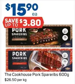 Foodland The Cookhouse Pork Spareribs offer