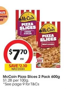 Coles McCain Pizza Slices offer