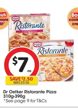 Coles Dr Oetker Ristorante Pizza offer