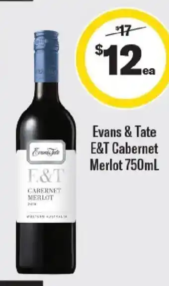 Evans & Tate E&T Cabernet Merlot